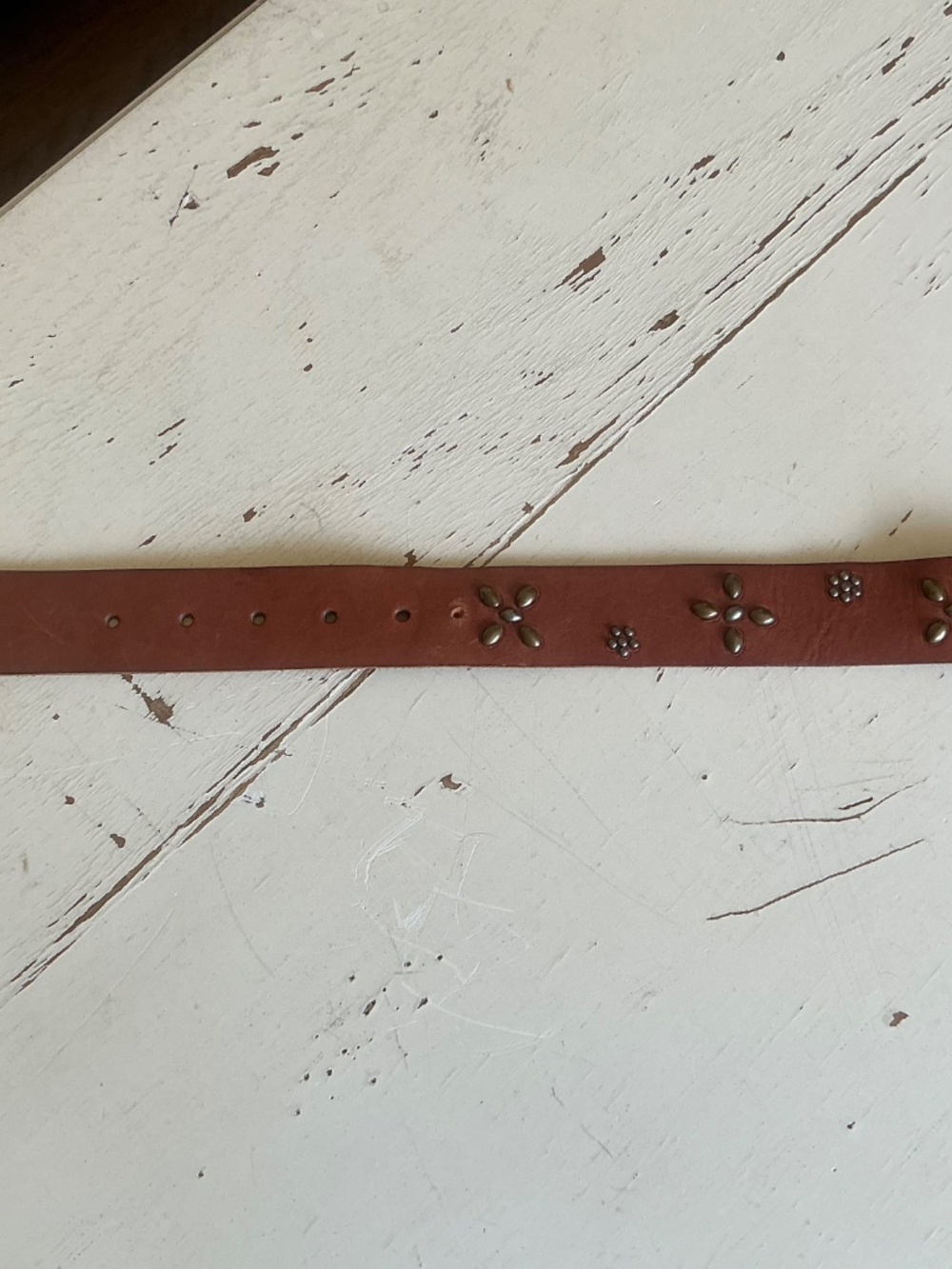 American Eagle studded leather belt Large - Picture 8 of 15